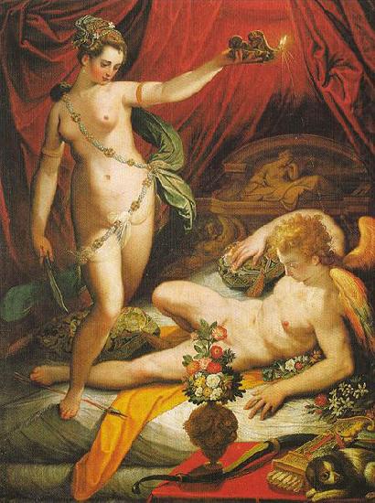 Amor and Psyche, Jacopo Zucchi